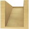 Ekena Millwork 6"W x 12"D x 6"H Wide Concord Rough Cedar Woodgrain TimberThane Corbel, Primed Tan CORUR06X12X06CONRCPR - alternate 2
